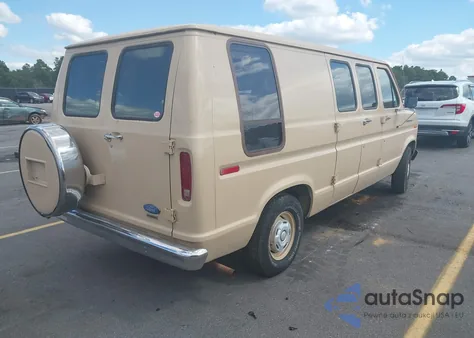 1984 Ford Econoline E150 Van из США, поврежденный, VIN 1FTDE14Y5EHB85079